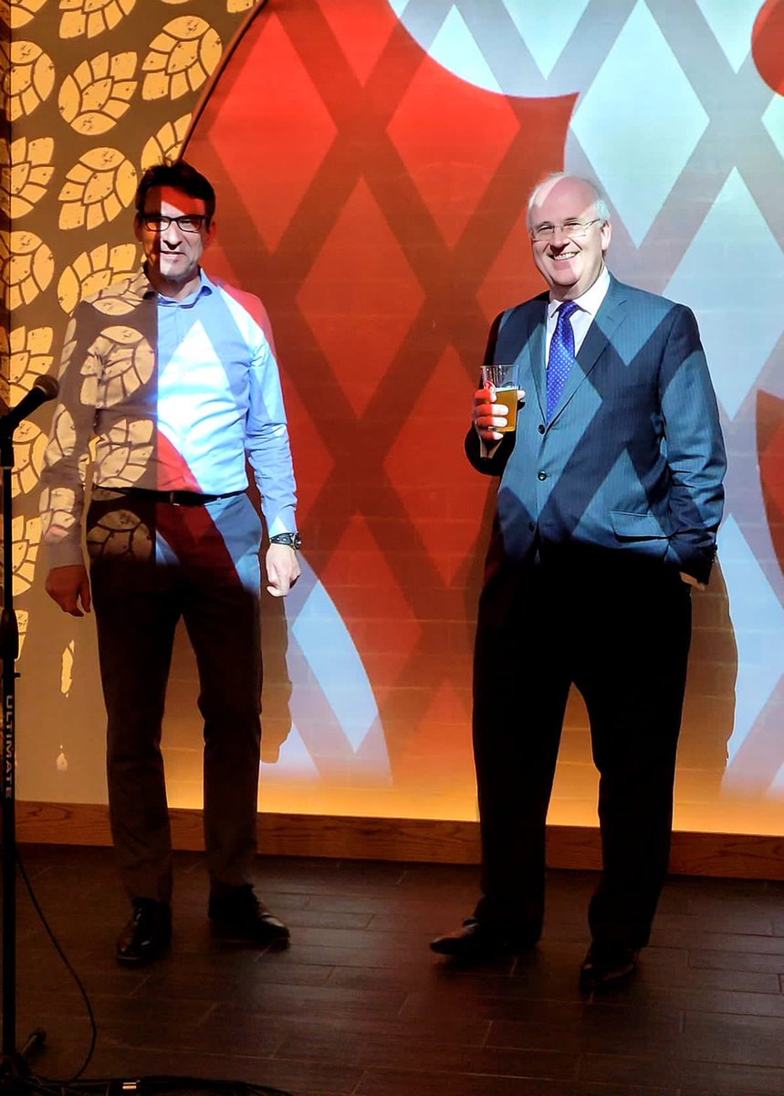 GermanHCofCLT's tweet photo. Thank you to everyone who showed up to the New Year's Reception hosted by @GermanHCofCLT
's Honorary Consul to Germany, @Hennigs. And thank you to Gilde Brewery for hosting the event!
#honoraryconsul #charlotte #germany #german #germanamerican #gildebrewery #charlottebrews https://t.co/flgI4u6Lu3