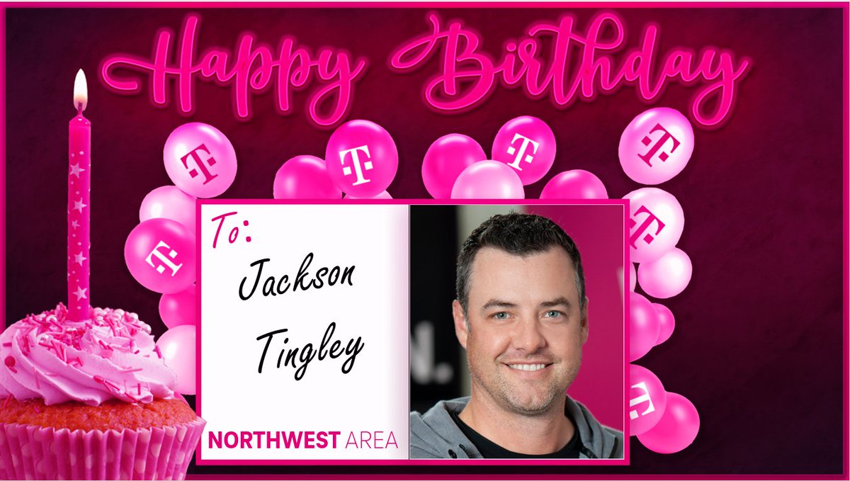 Wishing a very Happy Birthday to @JacksonTingley! Thank you for all you do to support the #Northwest Area! Hope you have an amazing day! 🎉