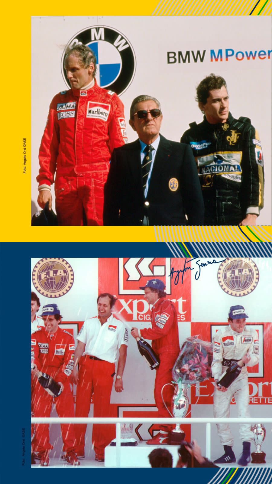 Today Niki Lauda would complete 73 years of life.  
Happy birthday   