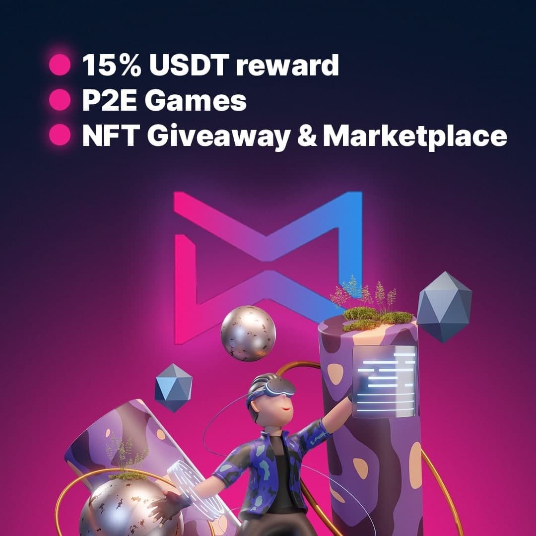 Here's a #BSCgem that launched a few hours ago. #MetaMix has 15% #USDT rewards.👀 Team is KYC’d and Audited. Now at $600K MCAP with $205K locked LIQ🔐. #P2E games, #NFT marketplace and giveaways. 

📈Chart:
dextools.io/app/bsc/pair-e…

💬TG:
t.me/MetaMix_Offici…

#DYOR #BSC