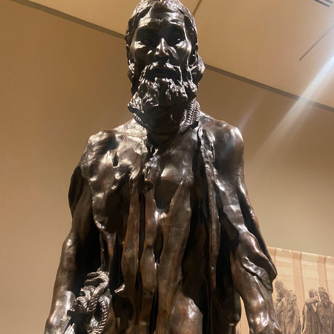 Artists often help us to "Notice" the world in a different way.  Rodin concentrated on making the invisible visible.  What do you notice in his work? <a href="/WHS_Redhawks/">Westwood HS (SC)</a>  #redhawkyconversations #noticing