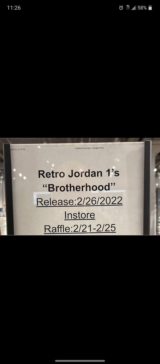 MikeJon66222134's tweet photo. @Break111710 Here in Nashville they doing in-store raffles on those hoods so they're still releasing them https://t.co/zwvzcKTY0N