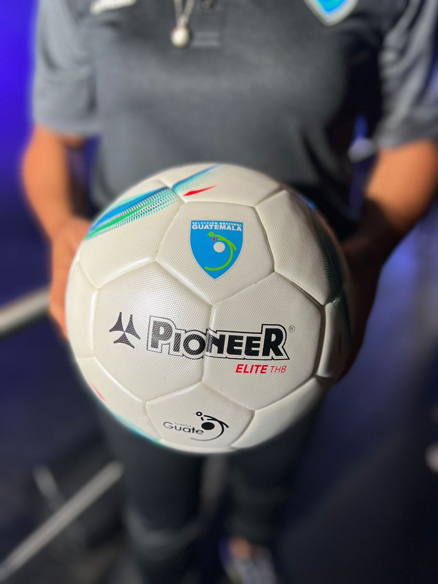 ⚽Los Balones Pioneer son oficialmente los que utilizarán las Selecciones Nacionales 🇬🇹

#MàsFútbol #VamosGuate