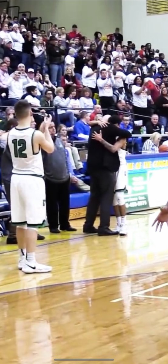 lil_jmoore34's tweet photo. Congratulations to my favorite coach on his 100th win! I’m so happy for you and thank you for everything you have done for me. Without you, I wouldn’t be where I am today. Love you coach, a true inspiration to everyone 🙏🏽🍀❤️ https://t.co/IhSPXuANfZ