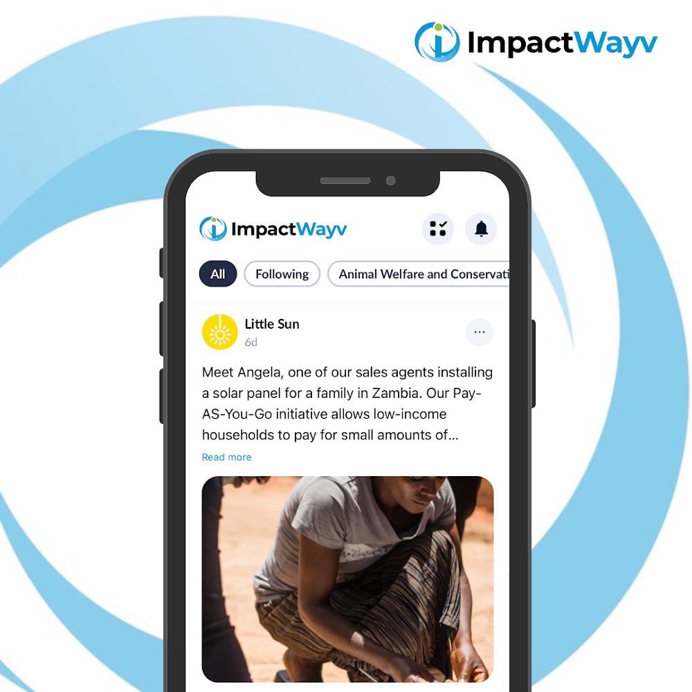 ImpactWayv's tweet photo. Check out #ImpactWayv; the only social [impact] media platform, for productive discussion that brings awareness to the issues and causes that matter to you. https://t.co/YUMe2xOiwK
