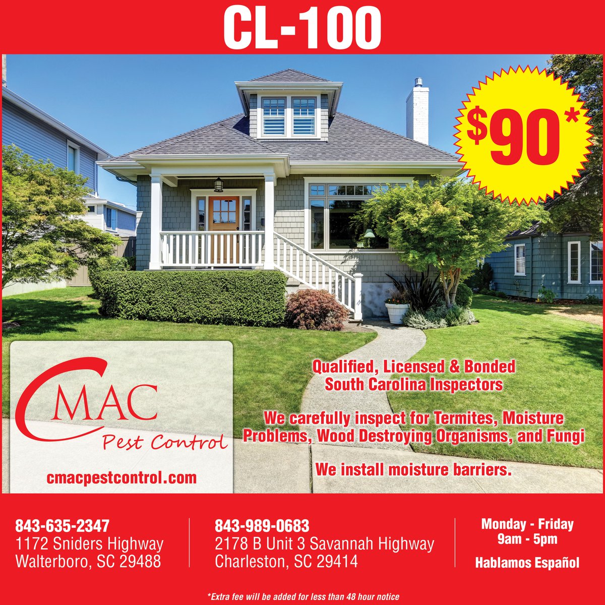 CmacPest's tweet image. #lowcountry #pest #bugs #moisture #crawlspace #slab #elevatedhouse #raisedslab