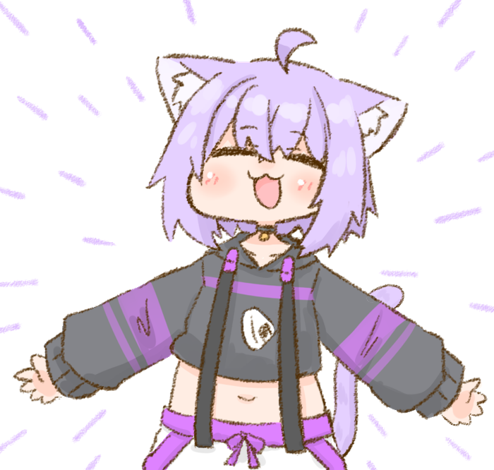 猫又おかゆ 「おかゆくんおめでとう
#絵かゆ 」|ねこやまのイラスト