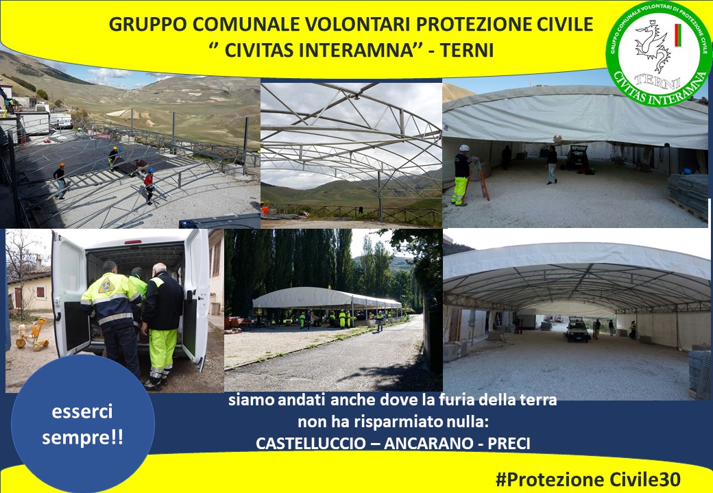 CivitasinterTr's tweet image. quando la furia del terremoto ha devastato tutto quello che poteva, noi siamo saliti lassù e, con le lacrime agli occhi, abbiamo montato le tensostrutture: Castelluccio, Preci, Ancarano #ProtezioneCivile30
