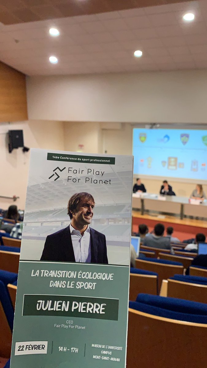 🎬 Début de la 146è conférence du sport professionnel avec Julien Pierre 

A suivre en live sur BeSport : besport.com/event/7602102 🖥