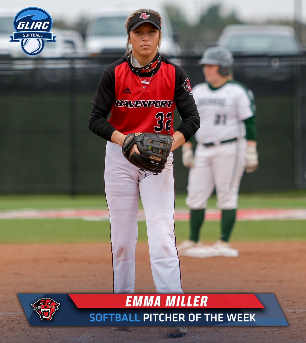 GLIAC Softball🥎 Player and Pitcher of the Week

PL - Paige Kortz // FSU

PI - Emma Miller // DU

🔗 gliac.org/x/j8lbs

#WhereChampionsCompete