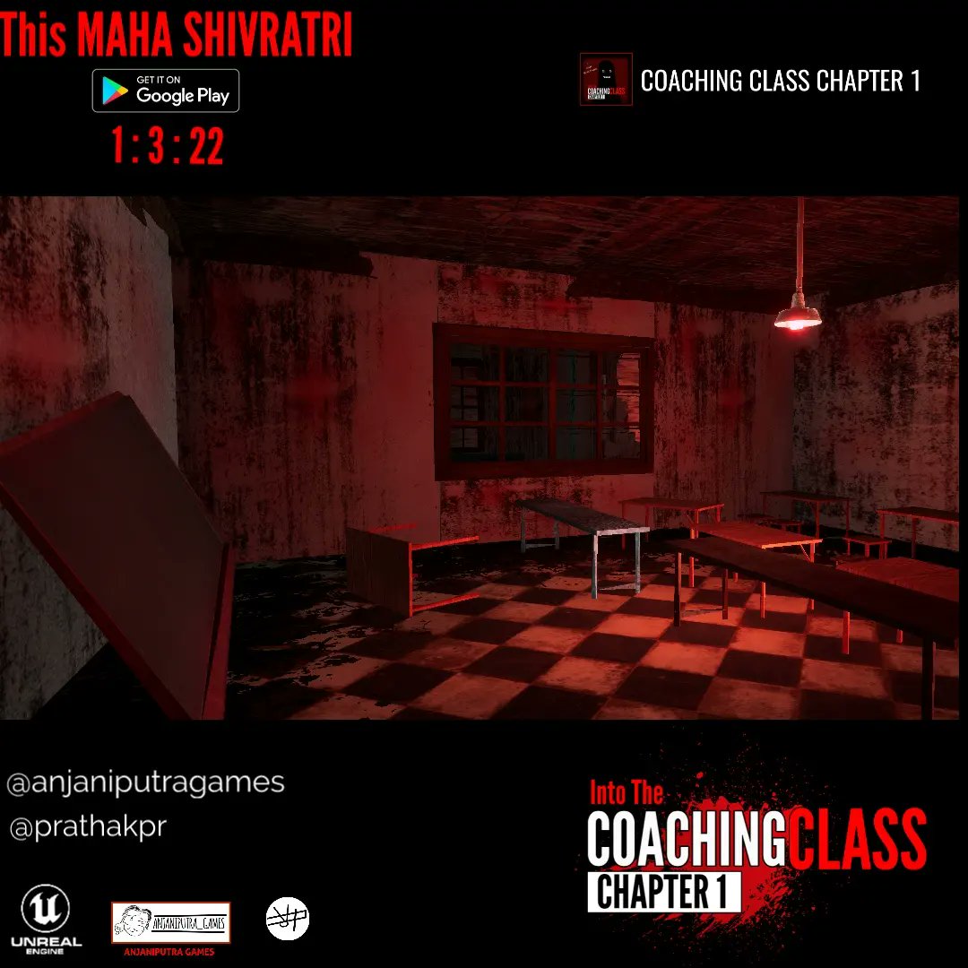 Some Screenshots of game " Coaching Class "
Full Youtube 4k Gameplay Trailer : lnkd.in/dS8uAhMG
Experience The Biggest Horror Action Thriller Mobile Game 
#mobilegaming #MobileGame
First Video Game
#project #gameplay #game #gamedevelopment #gamedev #leveldesign #gamedesign