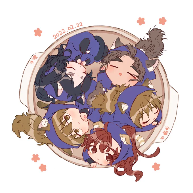 🐾にゃん五なべ🐾 