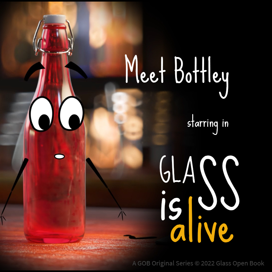 GlassOpenBook's tweet image. 🎬 #GlassIsAlive Meet Bottley!
Bottley likes to stand in one place for a long time, she is clumsy and a little slow... Watch the pilot episode of the GOB Original Series &quot;Glass is Alive&quot; on YouTube - youtu.be/Et99B9eRHjU

#GOBOriginal #GOBStories
