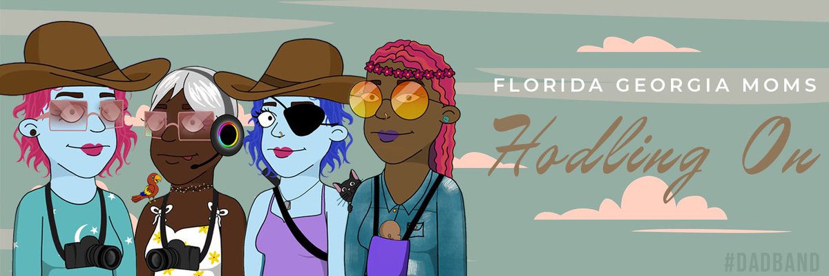 DadBandETH's tweet photo. @CryptoDadsNFT & #CryptoMom holders. Do you want a “DadBand” of your very own? Tell me your “Band Name”, genre, and what Dads / Moms you own that you are want “in the band” and I will make you your very own customized Banner, like the one below 👇 14 #DadBands so far! LETS GO! https://t.co/sRIpapFeVM