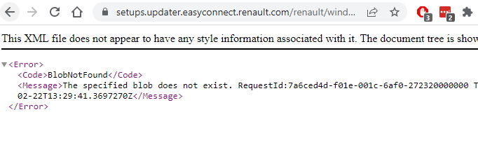 Bonjour <a href="/renault_fr/">Renault France</a> il y a une problème sur votre site pour télécharger les logiciels R-Link 2 toolbox et Easy Link toolbox.
