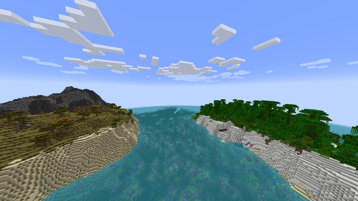 flashfyre07's tweet photo. Some screenshots from an upcoming tropical islands world type which will be added to my world types mod. #minecraftmodding #mcmodding #minecraftmods https://t.co/SGVEwtJmVb