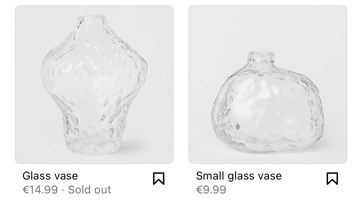 TheDevilsDesign's tweet photo. How beautifully simplistic is this @hm arrangement. 

The stunning glass vases start at £8.99 and make a lovely addition to pretty much every room! 

Bag one now at https://t.co/88OxPSoa0I 

#interiordesign https://t.co/V29aIE9moV