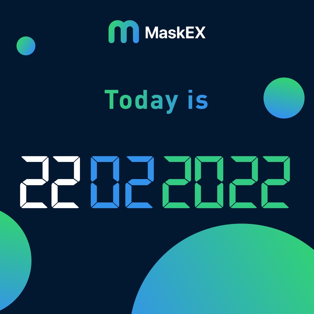 MaskEXGlobal's tweet photo. No context can change today's date: read it left to right, right to left, upside-down, down-upside; it is still the 22nd day of the 2nd month of the 22nd year of the age😎

P.S. We think it is the perfect date to trade on MaskEX
👉https://t.co/GJYDY7l7GO

#MaskEX #UniqDay #crypto https://t.co/ZsPKfM5OBg