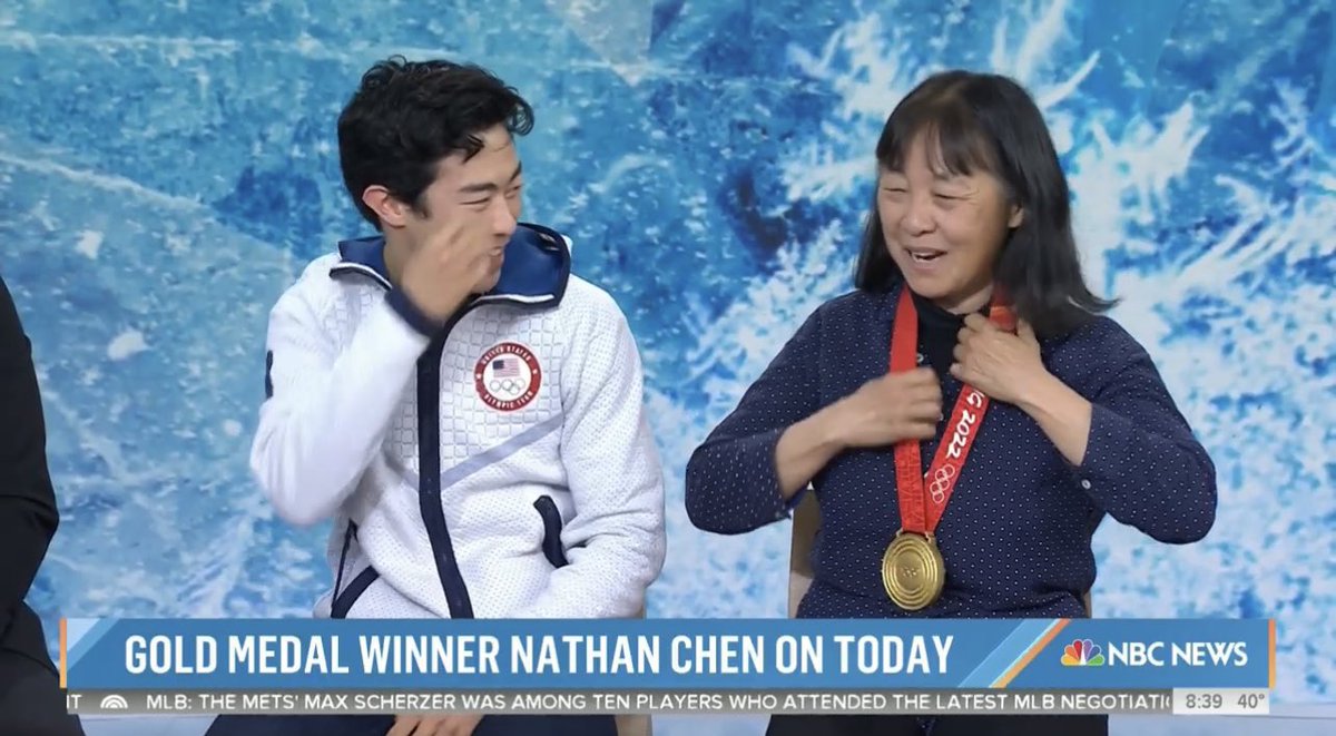 rockerskating's tweet image. We just found out who the real Olympic champ is