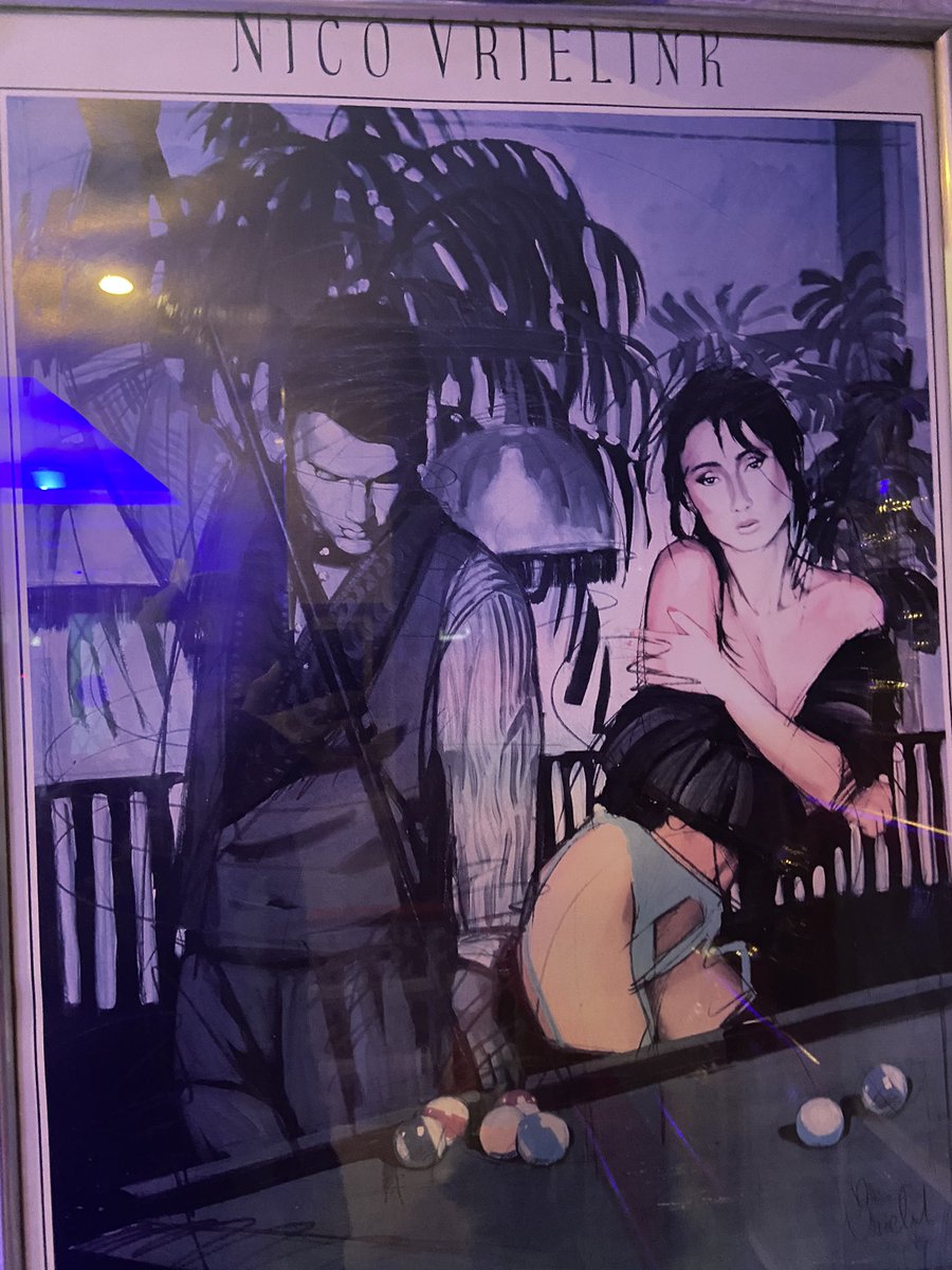 bilardo salonundaki resmin güzelliği diyorum