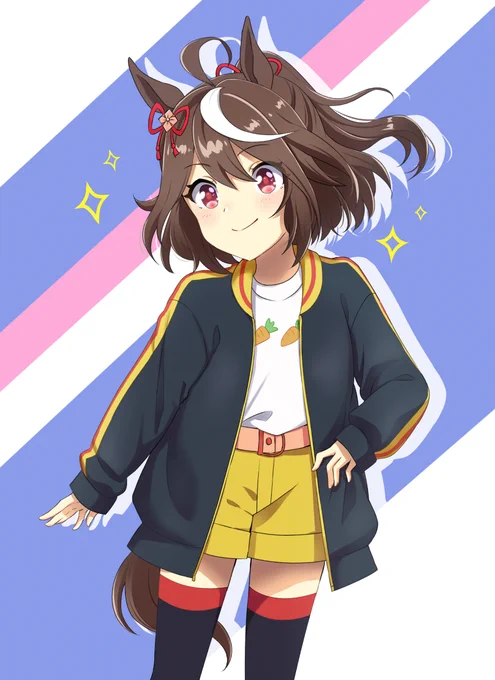 キタちゃん実装おめでとう!!
#ウマ娘 