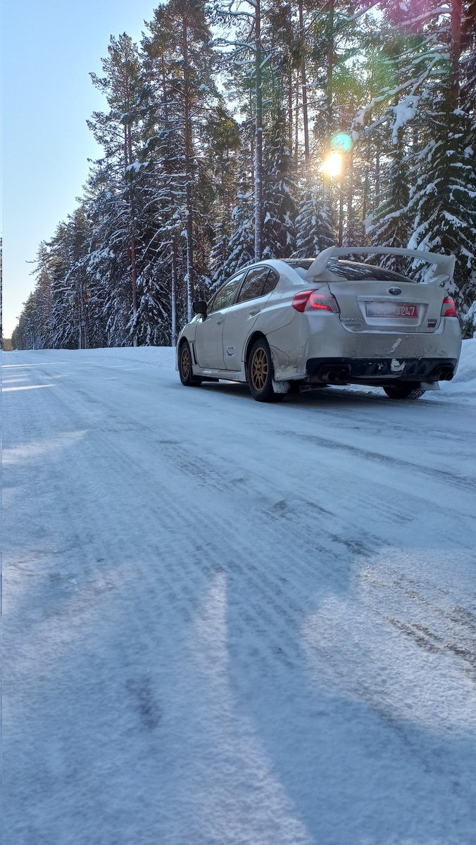 Recce day1 done @RallySweden. Well, if we don't win, we clearly can't blame our recce car 😅 Yep, it is @SebOgier and Julien Ingrassia's car from last year! Conditions are looking perfect! #JWRC #RoadToWRC #WRC