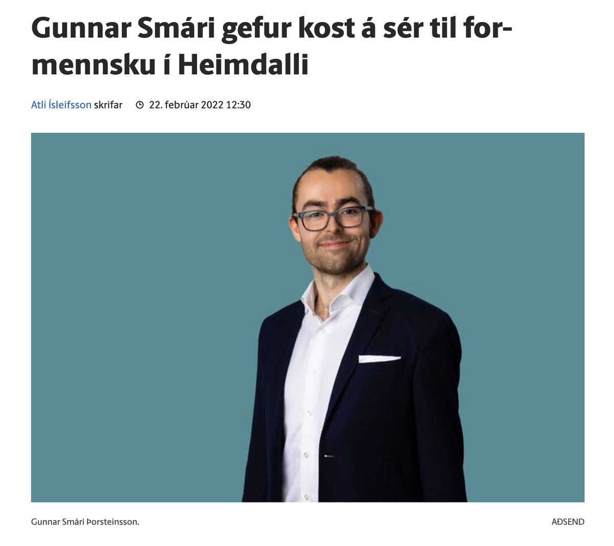 gudmundur_jor's tweet photo. Þetta er besta fyrirsögn ársins so far https://t.co/aNW4E38Bki