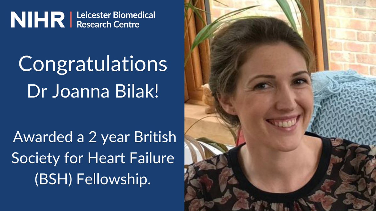 Research at Leicester's Hospitals (@leicresearch) on Twitter photo Jo was recently awarded a prestigious <a href="/BSHeartFailure/">British Society for Heart Failure #theFword</a> fellowship, she’ll take a leading role investigating the efficacy of dietary interventions on improving symptoms and quality of life in patients with established heart failure with preserved ejection fraction. #HeartMonth Jo was recently awarded a prestigious <a href="/BSHeartFailure/">British Society for Heart Failure #theFword</a> fellowship, she’ll take a leading role investigating the efficacy of dietary interventions on improving symptoms and quality of life in patients with established heart failure with preserved ejection fraction. #HeartMonth