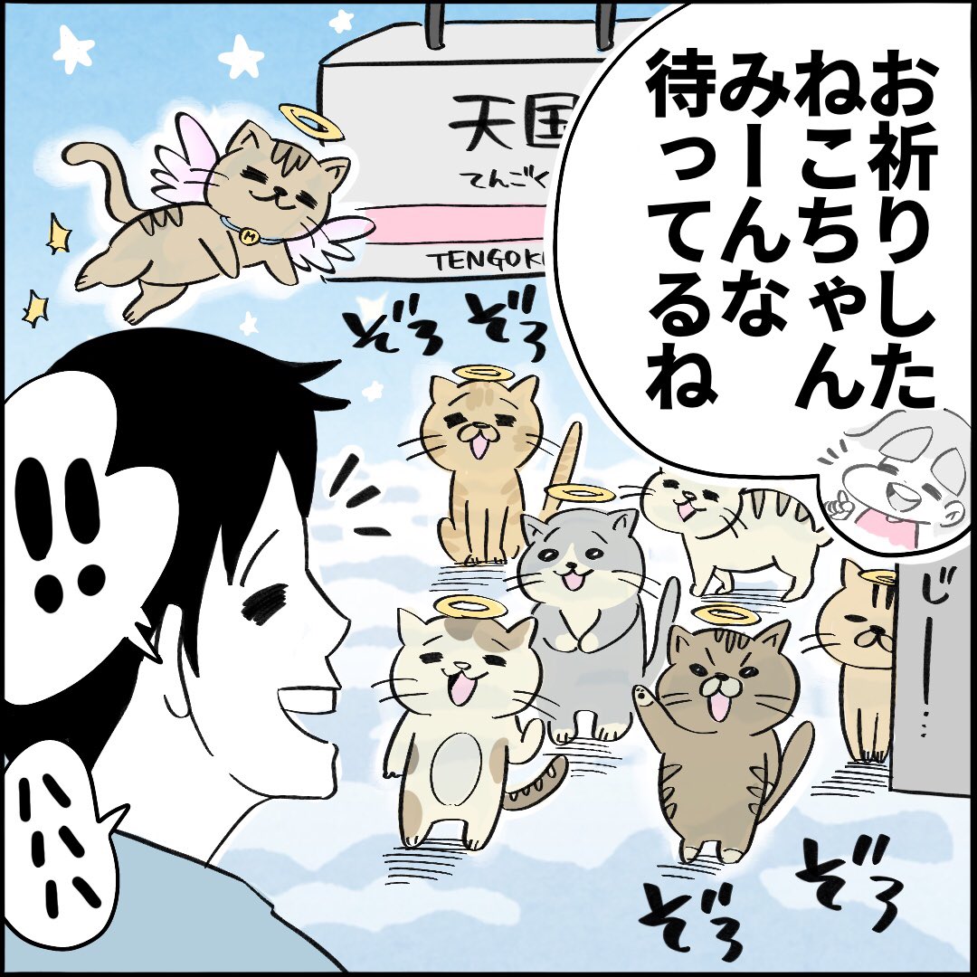 【猫】3/3
#猫の日 #育児漫画 