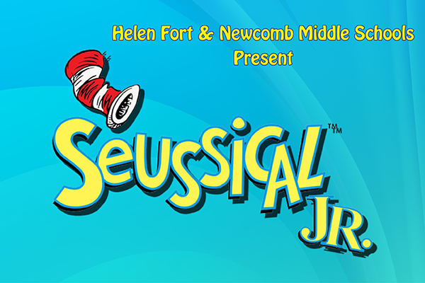 The Pemberton Players Jr. will present their latest production, Seussical Jr., at Helen Fort Middle School on Friday, Feb. 25th at 7 pm and Saturday, Feb. 26th at 3 pm. Tickets are $3 for students and $5 for adults. We encourage you to come out and support our students!
