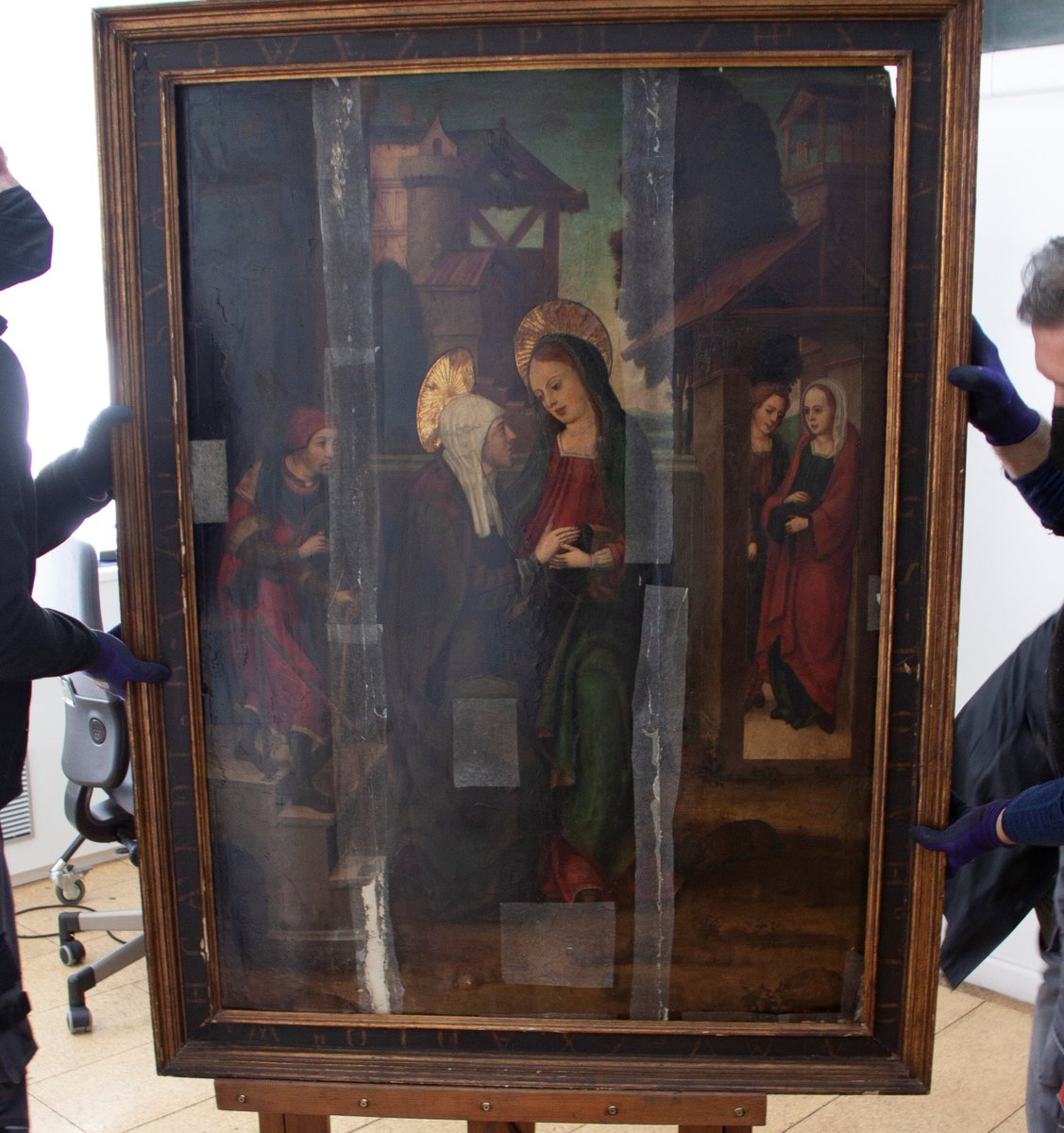 ipcepatrimonio's tweet photo. ⚙️#EstamosRestaurando varias obras del @MuseoEscultura: dos pinturas sobre tabla del Maestro de la Colección Pacully, una tabla del Maestro Portillo y dos esculturas que representan a la Inmaculada, una de ellas obra de Pedro de Mena y otra de Pedro de Sierra. https://t.co/hTz55blAFR