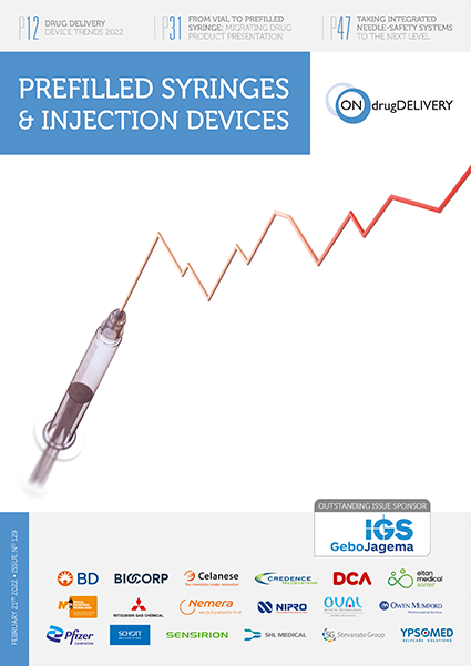 ONdrugDelivery's tweet photo. Latest @ondrugdelivery is out! "PFS &amp; INJECTION DEVICES" (#129) - ready to read, here: https://t.co/5PrkZHHEqV 

Enjoy this cracking issue from #pharma's go-to source for drug delivery industry information and intelligence.

#drugdelivery #prefilledsyringes #injectables https://t.co/UD0Igt0xSd