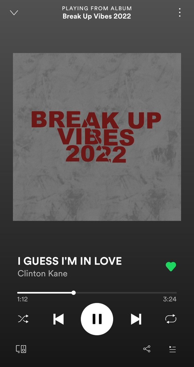 clintonkaneph's tweet photo. PLS 😭 @clintonkane 😭 I GUESS I'M IN LOVE IS IN BREAK UP VIBES 2020 PLAYLIST
they really said IGIIL 🤝 BREAK UP VIBES I JUST CANT 😭
anyways, please keep supporting ck's songs<3
#ClintonKane #ClintonKanePH
https://t.co/rifcLPJKzQ https://t.co/3k85acDZvW