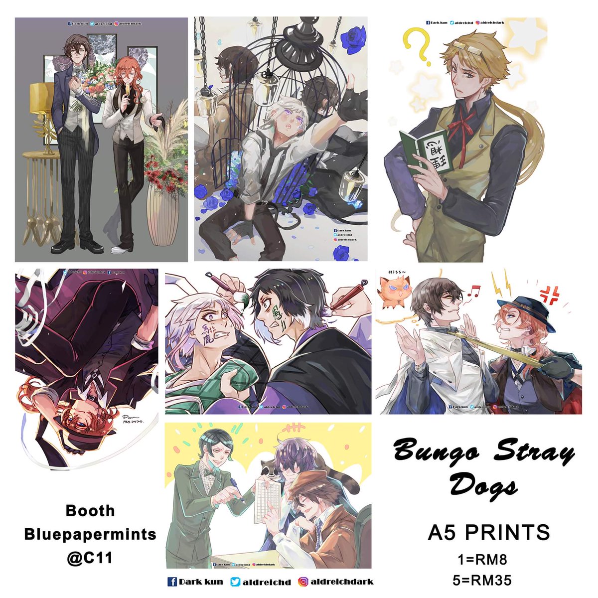 Jom Cosplay! catalogue Part 6/8:

#jomcosplay #dgrayman #dグレ #dgm #bsd #bsdbeast #bungoustraydogs #bungostraydogs #BungouStrayDogsBeast #Arknights #FGO 