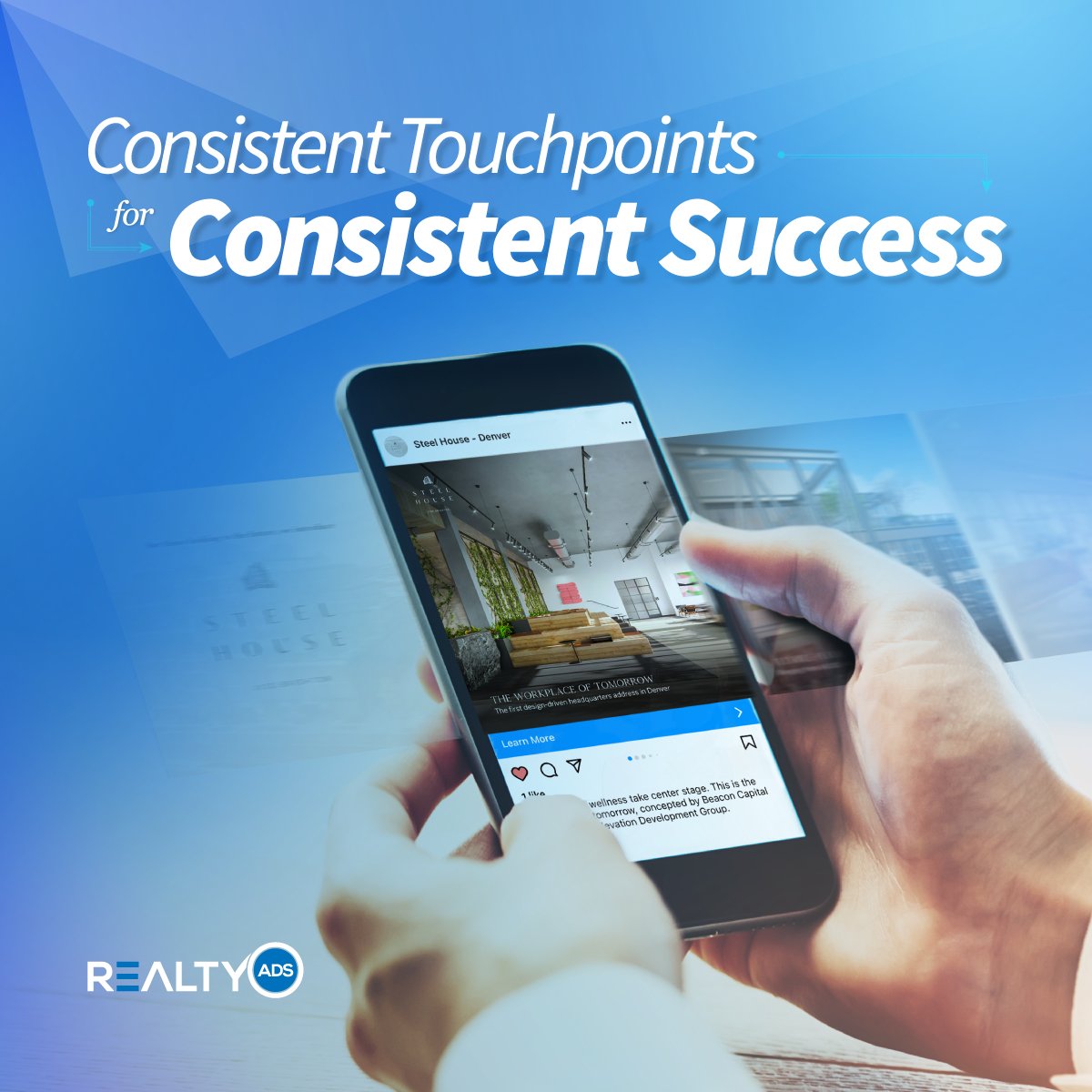 realty_ads's tweet photo. In brokerage, we know it's critical to generate as many touchpoints as possible to increase the likelihood of winning a deal. With #RealtyAds, your marketing efforts can do the same with more consistency, accuracy, & without any wasteful marketing spend.
#PropTech #CRETech #SaaS https://t.co/ZWIYw6eSdI