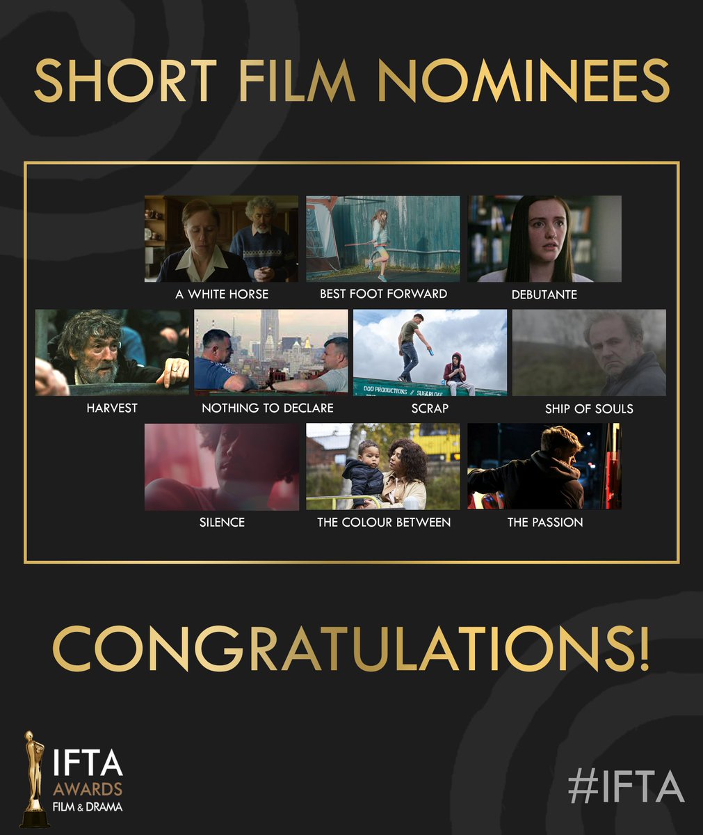Wow! Absolutely honoured to have 'A White Horse' nominated for Best Short Film at the IFTA Awards  2022🙏

Congrats to all the nominees and huge thanks to <a href="/IFTA/">Irish Film & Television Academy (IFTA)</a> and our incredible cast and crew! 👏

#IFTAS2022 #IrishFilm
