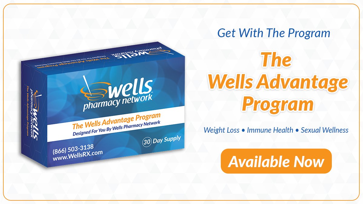 WellsRx's tweet image. Whether your patient needs a boost to help their weight management, immune health, or sexual satisfaction, WPN has custom kits to help them reach their goals! Try our Wells Advantage Program kits: ow.ly/oENh50I0fwp. 
#AdvantageProgram #HealthCare #Compounding