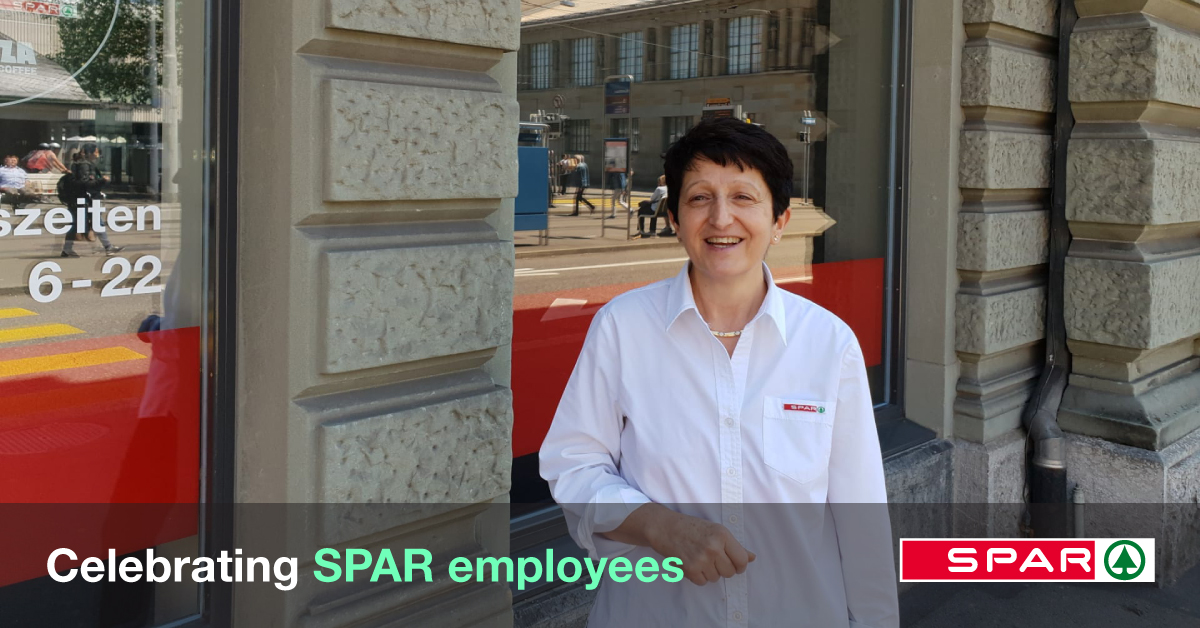 Meet Pia Jehli, Store Manager of a #SPAR Express store in Zürich. This store has been awarded ‘SPAR Switzerland Supermarket of the Year’ two years in a row, thanks to Pia’s ongoing dedication. Special thanks to Pia and SPAR #Supermarket #employees around the world! <a href="/FMI_ORG/">FMI</a>