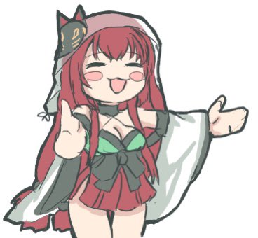 #アズレン版深夜の真剣お絵かき60分一本勝負
SDすき 