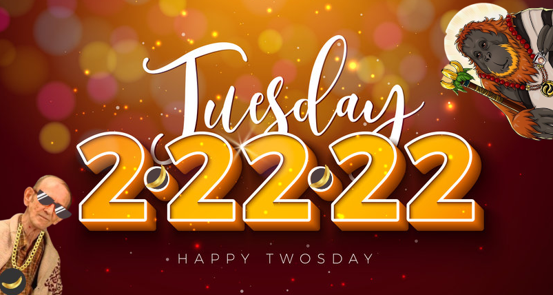 giveawaybanana's tweet photo. The number 2 in numerology references the energy of duality, partnership, relationship and balance. Seeing 22222 is a Powerful BANANA Sign 🙌🍌💛
@Obie_Dobo @apeguru #Twosday 

🍌 Giving away 22,222 $BANANA (twenty two bananas) to someone who retweet this. Draw in 22,222 hours. https://t.co/6s40OfWzlu