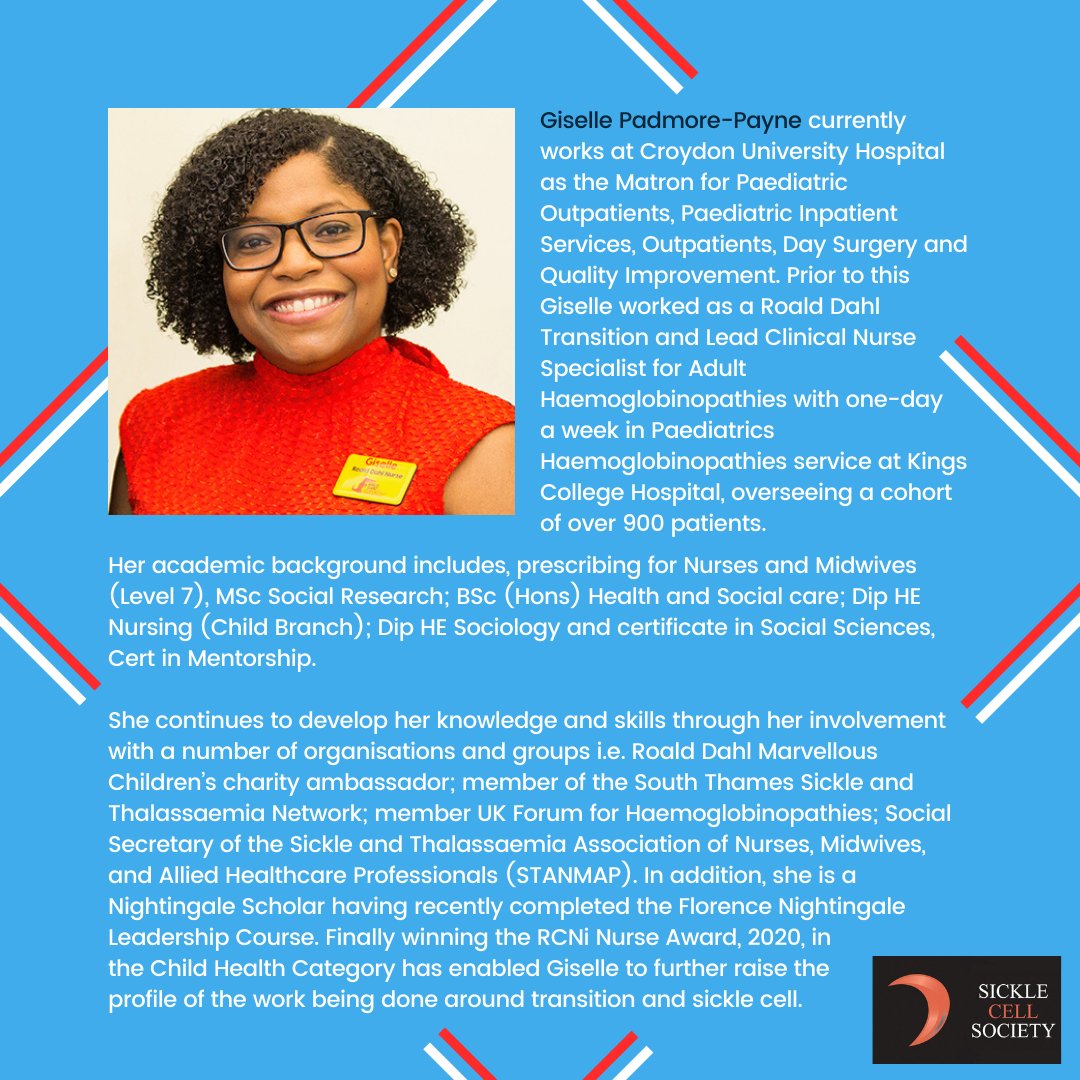 We're excited to welcome our 3 new advisors: @DrRachelKesse <a href="/gpadmore1/">Giselle</a> and Keisha Osmond-Joseph. They join our team of medical, scientific and nurse experts, who play a vital role in ensuring that all of our work is accurate, up-to-date and relevant to the #sicklecell community.