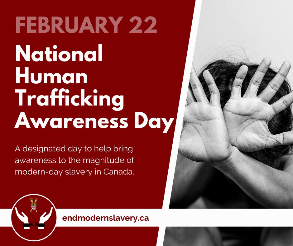 ratnaomi's tweet photo. Today is National #HTAwarenessDay, a day dedicated to raising awareness of the magnitude of #ModernSlavery in 🇨🇦. Together, we can end #HumanTrafficking: https://t.co/eXnF59WmPR #EndSlaveryCanada @EndSlaveryCA @mivillej @JohnMcKayLib @ArnoldViersen @A_Larouche_Shef @Allard_IJHR https://t.co/hEJCch4j9B