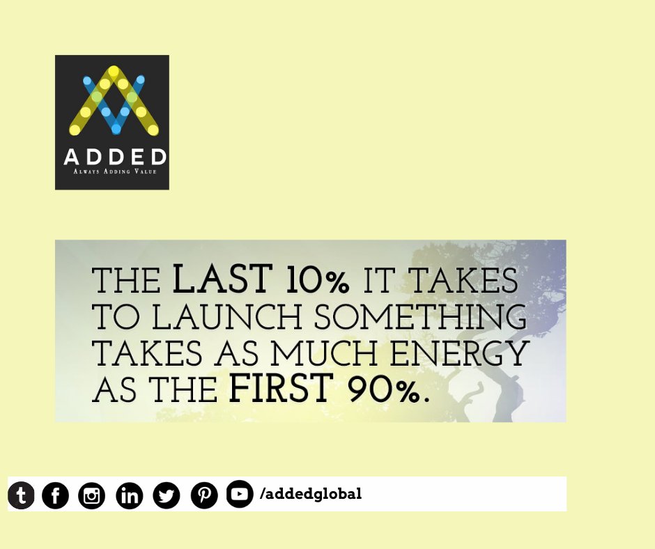 AddedGlobal's tweet photo. Good, better, best. Never let it rest. 'Til your good is better and your better is best.
Visit Us https://t.co/2370aJBdNX
#addedtech #instagram #marketing #marketingdigital #successgoals #success #linkedin #entrepreneur #TuesdayMorning #TuesdayThoughts https://t.co/PJyCqdpmxa