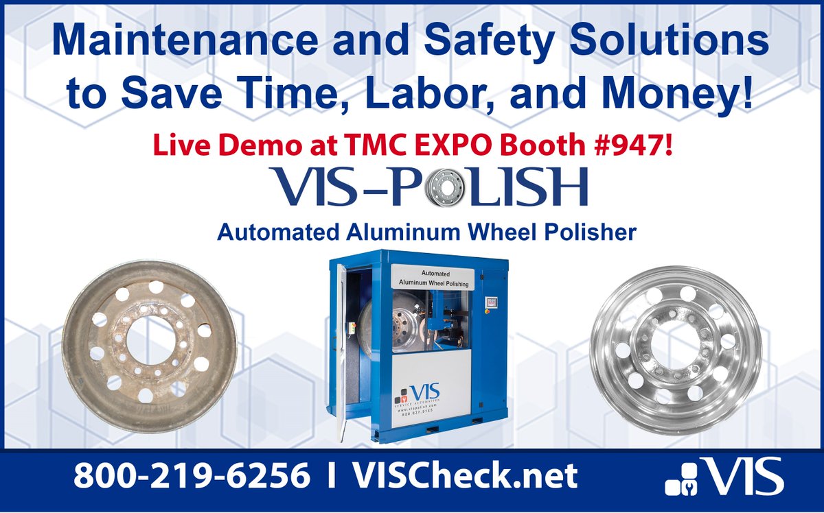 Come visit us at the TMC Expo at the Orange County Convention Center, Orlando, FL. March 7-10, 2022. We'll be doing live demos of our revolutionary product, the VIS-POLISH. vischeck.net/vis-polish/