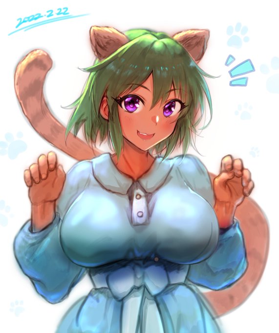 猫の日記念に猫耳ナターリアを☺️
ほんとは前川みくちゃんも一緒に描きたかったけど仕事終わりにそんな気力は無かった・・・😅
🌈☀️✨🌻🐈
#デレステ #ナターリア #生田輝
#猫の日 #猫の日2022 #スーパー猫の日 