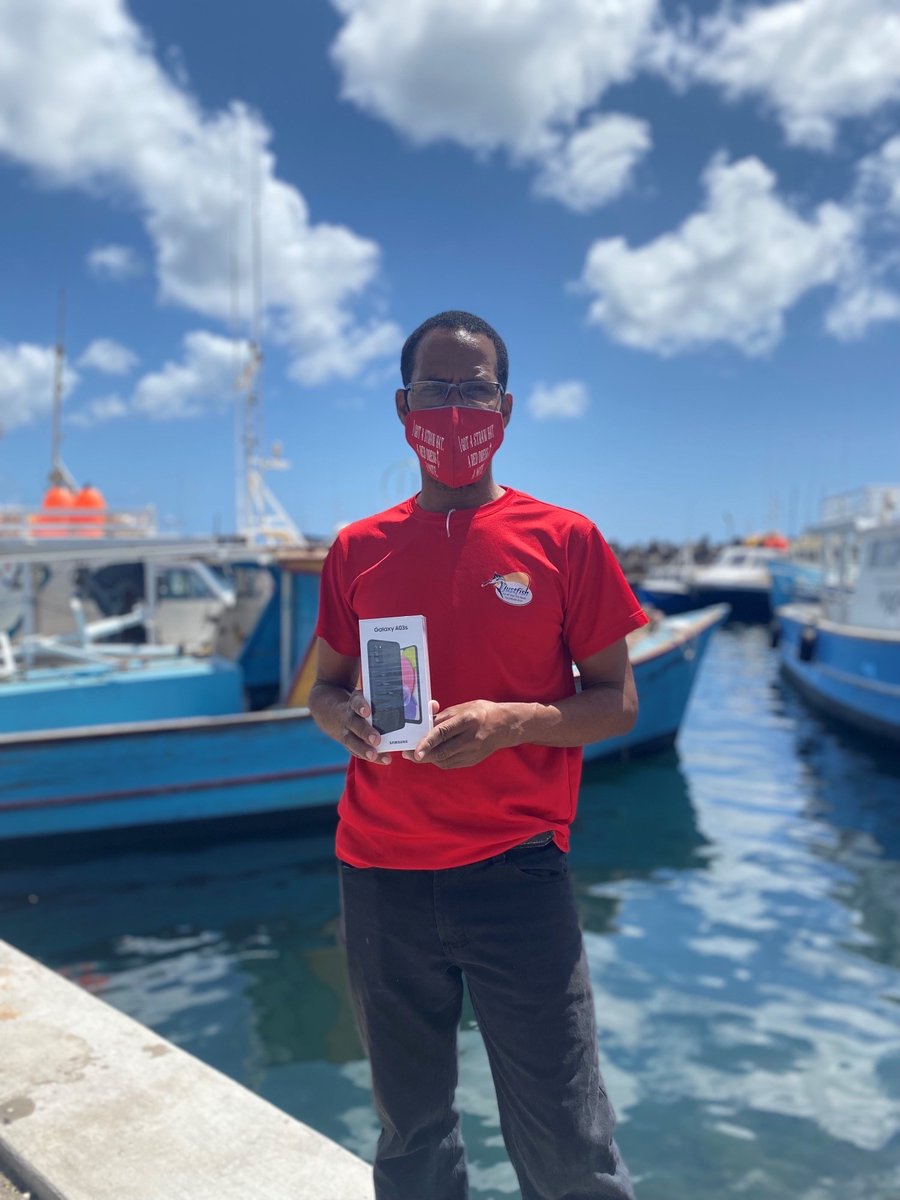 UNDPBarbadosEC's tweet photo. Through the @UNDPAccLabs @UNDPBarbados, the #BlueDIGITAL #BlueFISH project is enhancing access to knowledge, tools & co–created solutions by fisherfolk for fisherfolk in order to support the #digital transformation of MSMEs in the #BlueEconomy in #Barbados. https://t.co/Er4pTixxmp