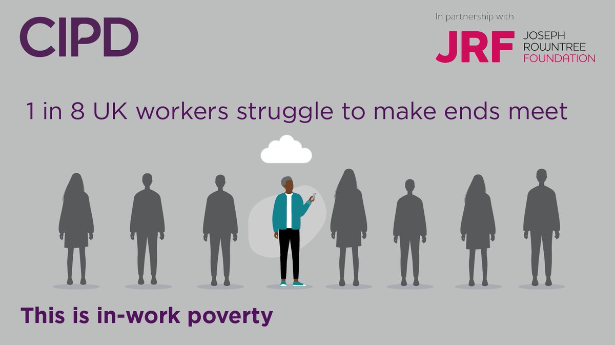 Our new in-work poverty hub is a brilliant new resource from @CIPD and @jrf_uk which will help employers to play their part in making work a more reliable route out of poverty, which affects 1 in 8 workers in the UK.
Visit the hub: bit.ly/3v7yFlG
#INWorkPoverty
