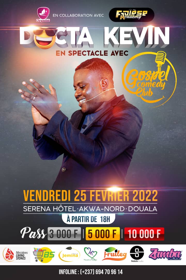 Rdv ce Vendredi 25 Décembre avec Docta Kevin <a href="/KevinDocta/">Docta Kevin</a> pour évacuer le stress de la semaine en riant à gorges déployées 🤣🤣🤣

Prenez vos tickets au 694709614, whatsapp ou appel