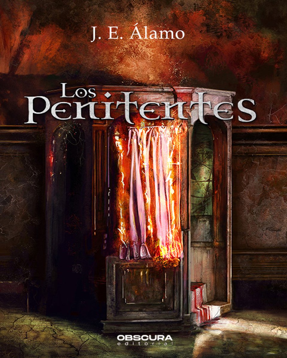 Ilustración corporativa para "Los Penitentes", de @joealamo1960 novedad de <a href="/ObscuraEditori1/">Obscura Editorial</a>, ya en librerías. 
"Ambrosio Luján es el quinto sacerdote asesinado por un psicópata  que utiliza el mismo modus operandi y actúa movido por una oscura entidad sobrehumana"...