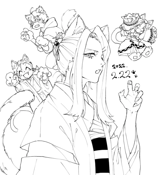 スーパー猫の日(wip)🐾 